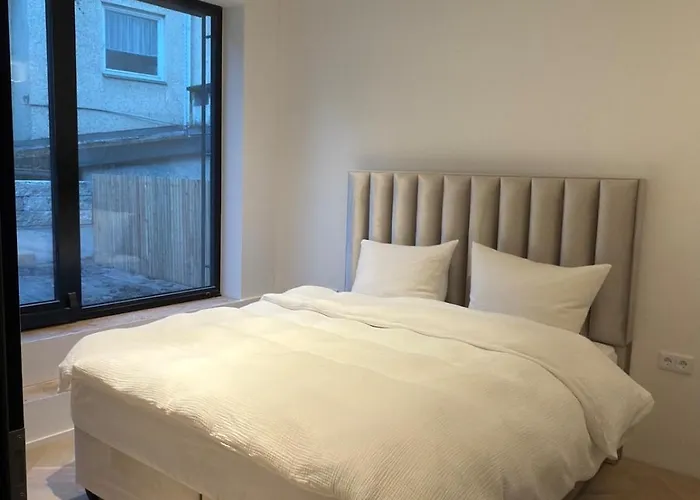 Innenstadt-loft Mit Terrassen-oase Lägenhet *